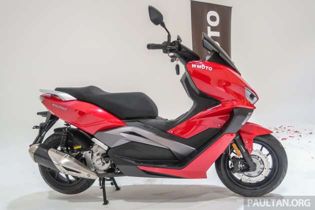 2022 WMoto ES250i scooter in Malaysia –  priced at RM13,888, two-channel ABS, smart key, TPMS