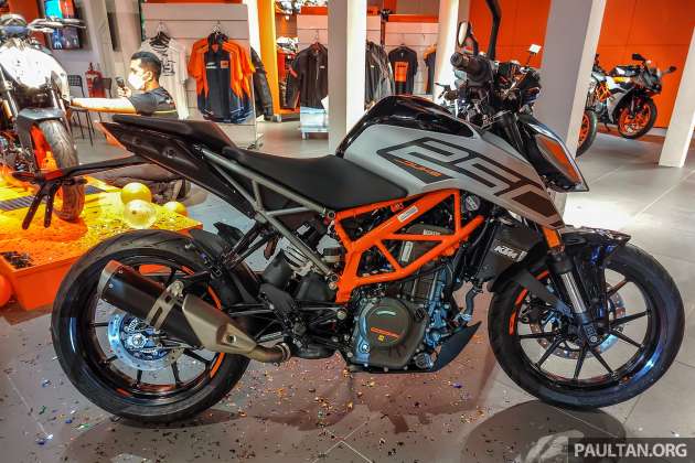 2022 KTM Duke 250 in Malaysia, new colours, RM21.5k