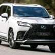 2022 Lexus LX flagship SUV launched in Australia – LX 500d, LX 600, ultra luxe 4-seater on offer; from RM466k