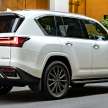 2022 Lexus LX flagship SUV launched in Australia – LX 500d, LX 600, ultra luxe 4-seater on offer; from RM466k