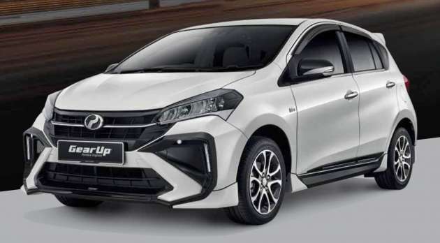 2022 Perodua Myvi GearUp – official price list and brochure for Ace bodykit, optional accessories