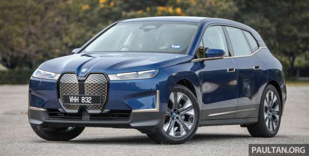 2022 BMW iX xDrive40 in Malaysia – gallery of electric SUV with 326 PS, 425 km range, priced from RM352k