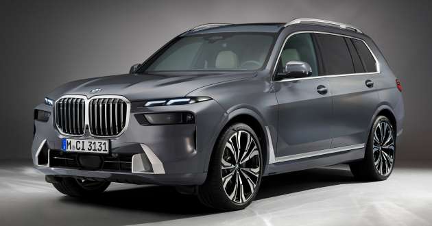2023 BMW X7 facelift – G07 LCI gets split headlights, illuminated grille, 23-inch wheels, mild hybrid engines