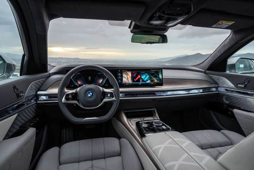 2023 BMW i7 – first all-electric 7 Series; xDrive60 with 544 PS, 745 Nm, 625 km EV range, 101.7-kWh battery 1446739