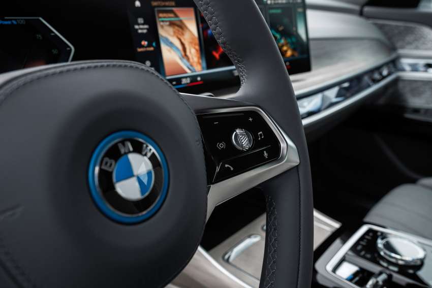 2023 BMW i7 – first all-electric 7 Series; xDrive60 with 544 PS, 745 Nm, 625 km EV range, 101.7-kWh battery 1446752