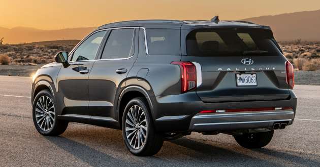 2023 Hyundai Palisade facelift debuts – three-row SUV gets a bolder look, revised interior, same 3.8L V6, 8AT