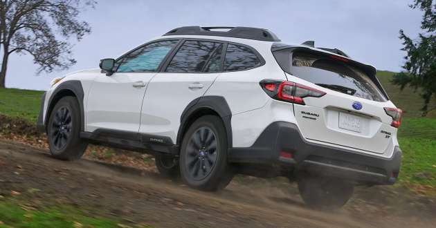 2023 Subaru Outback facelift revealed – lifted wagon gets a more rugged face; 2.4L turbo, 2.5L NA engines