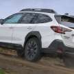 Subaru Outback 2023 facelift didedahkan – wagon dengan wajah lebih bergaya; enjin 2.4L turbo, 2.5L NA