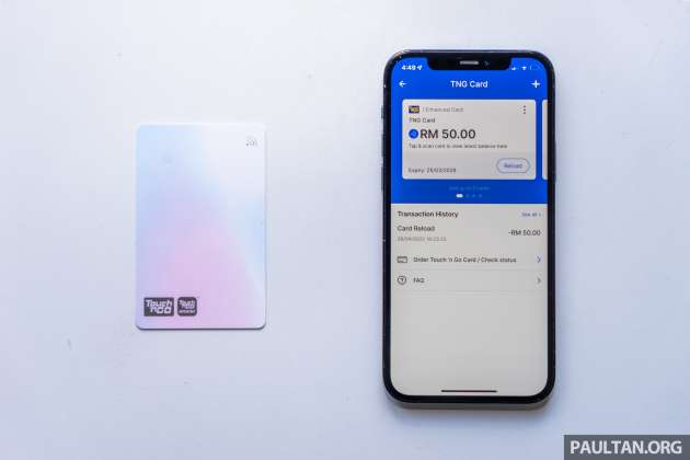 Enhanced Touch ‘n Go Card: what’s different with new NFC TnG and how to reload with smartphone app?