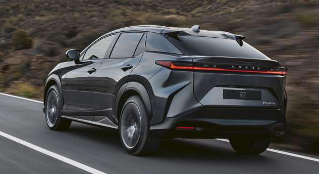 Lexus RZ electric SUV on Malaysian website – local launch for 450 km range, dual-motor AWD model?