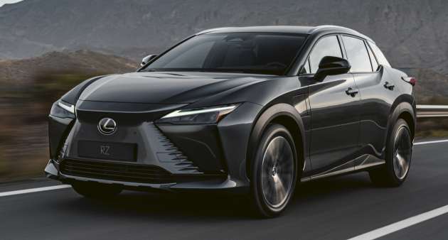 Lexus RZ electric SUV on Malaysian website – local launch for 450 km range, dual-motor AWD model?