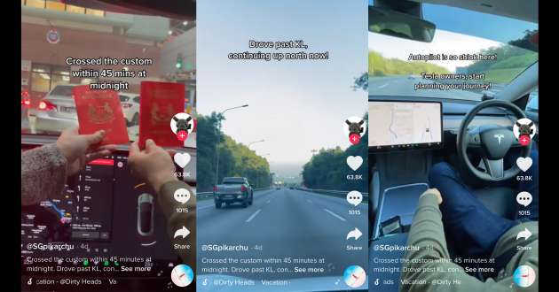 Police bans hands-free driving in Malaysia after S’porean drives Tesla Model 3 to Penang on Autopilot
