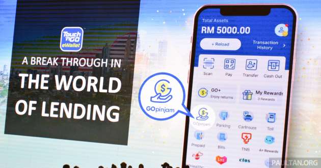 Touch ‘n Go GOpinjam launched in Malaysia – digital personal loans through eWallet app; backed by CIMB