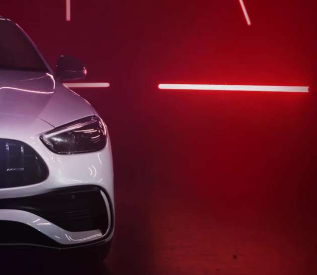W206 Mercedes-AMG C53 teased ahead of debut