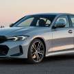 2022 BMW 3 Series facelift debuts – G20 LCI gets new headlamps, grille; widescreen display for interior
