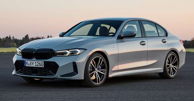 2022 BMW 3 Series facelift debuts – G20 LCI gets new headlamps, grille; widescreen display for interior