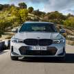 2022 BMW 3 Series facelift debuts – G20 LCI gets new headlamps, grille; widescreen display for interior