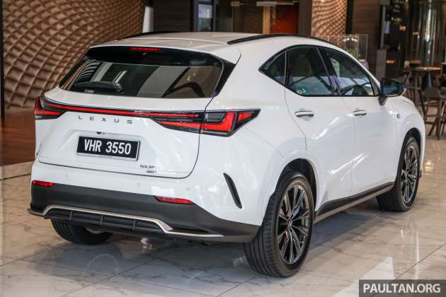 GALERI: Lexus NX 350 F Sport 2022 di M’sia, RM390k