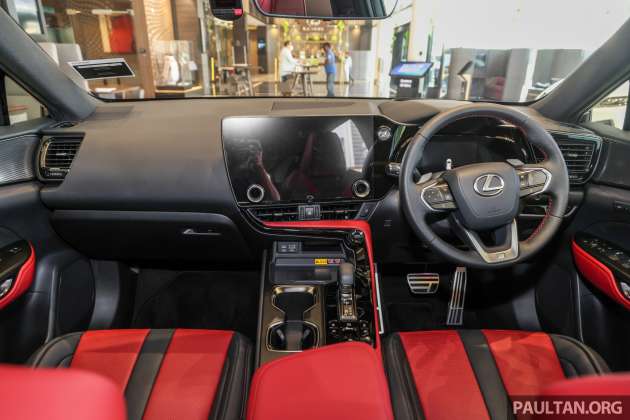 2022 Lexus NX 350 F Sport in Malaysia – live gallery of second-gen SUV; 2.4T with 275 hp, 430 Nm; RM389,888