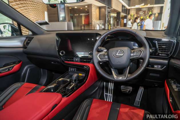 GALERI: Lexus NX 350 F Sport 2022 di M’sia, RM390k