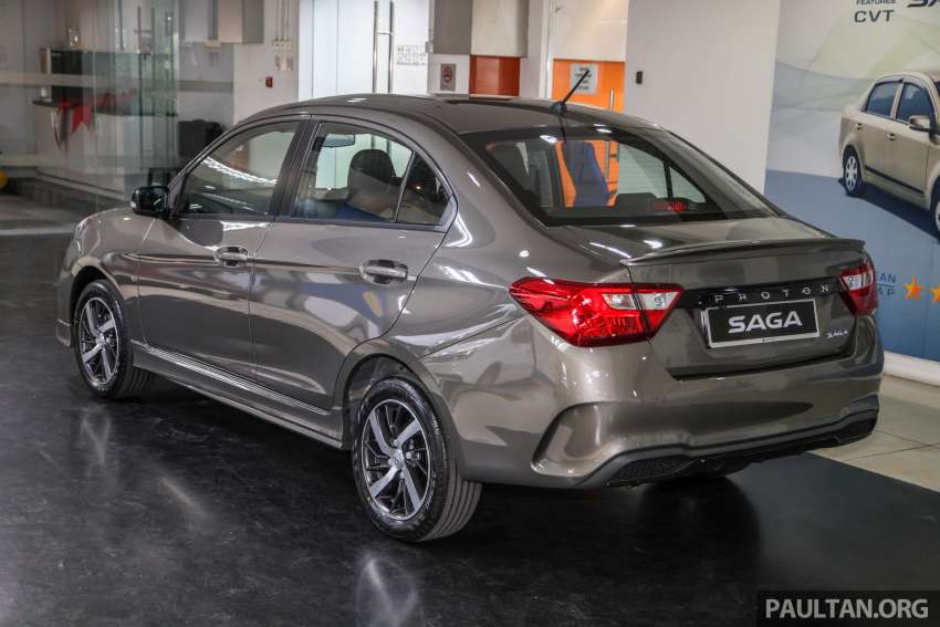 Proton Saga MC2 2022 dilancarkan – empat varian, ESC turut diberikan untuk Standard AT; dari RM34k 1453668