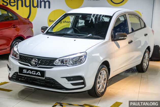 2022 Proton Saga MC2 facelift – new Standard Lite AT added; RM38,300; RM500 less than Standard AT