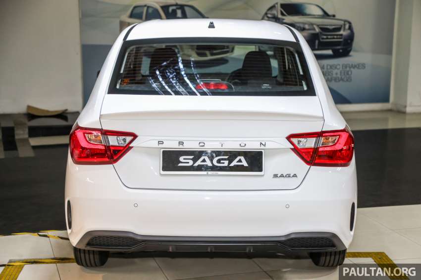 Proton Saga MC2 2022 dilancarkan – empat varian, ESC turut diberikan untuk Standard AT; dari RM34k 1453597