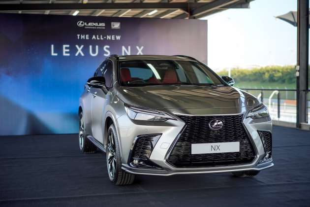 Lexus NX 2022 di Malaysia — spesifikasi dan perincian lokal, NX 250 Luxury, NX 350 F Sport, dari RM371k