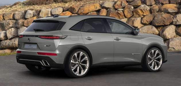 DS7 SUV facelifted, drops the Crossback name – new E-Tense 4×4 360 twin-motor PHEV range-topper, 5.6s
