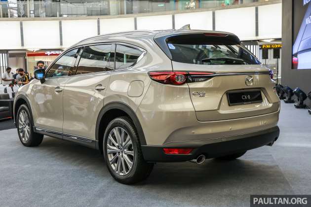 2022 Mazda CX-8 launched in Malaysia: new 2.5L turbo for three-row SUV, priced from RM178k to RM212k