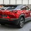 2022 Mazda MX-30 EV launched in Malaysia: 2 variants, 199 km range, deliveries in Q4, priced at RM199k max