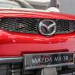 2022 Mazda MX-30 EV launched in Malaysia: 2 variants, 199 km range, deliveries in Q4, priced at RM199k max