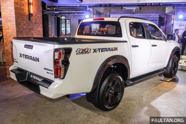 Isuzu D-Max X-Terrain 2022 — varian 3.0L dikemaskini, warna baru, AVM, pengecas tanpa wayar; RM147k