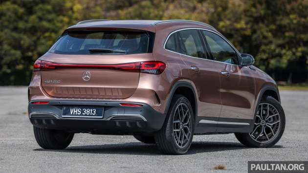 2022 Mercedes-Benz EQA250 AMG Line in Malaysia – 66.5 kWh battery, 429 km range, 190 PS; from RM278k
