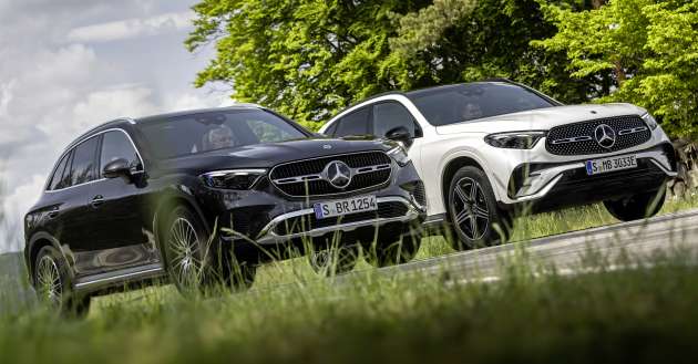 2023 X254 Mercedes-Benz GLC debuts – electrified range-wide, three PHEVs with over 100 km EV range