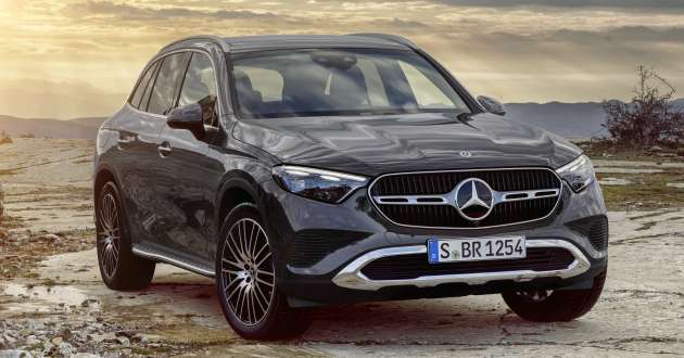 2023 X254 Mercedes-Benz GLC debuts – electrified range-wide, three PHEVs with over 100 km EV range