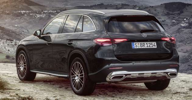 2023 X254 Mercedes-Benz GLC debuts – electrified range-wide, three PHEVs with over 100 km EV range