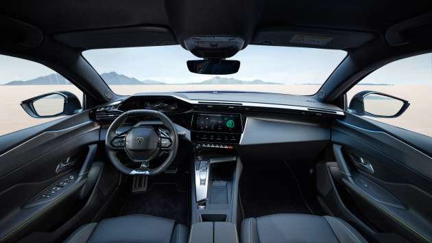 2023 Peugeot 408 debuts – now a fastback crossover; petrol, PHEV only; Level 2 semi-autonomous driving