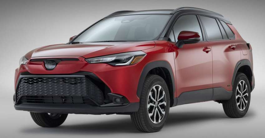 2023 Toyota Corolla Cross Hybrid for the US receives Japanese-market face, 194 hp, AWD, active safety kit 1463929
