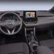 2023 Toyota Corolla Cross Hybrid for the US receives Japanese-market face, 194 hp, AWD, active safety kit