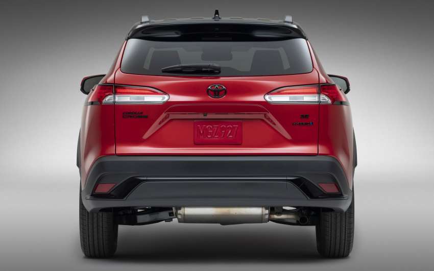 2023 Toyota Corolla Cross Hybrid for the US receives Japanese-market face, 194 hp, AWD, active safety kit 1463932