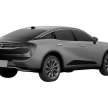 2023 Toyota Crown – fastback crossover shown in patent filing; 2.5L, 2.4L turbo hybrids, July 15 debut?