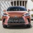 2023 Lexus RX debuts – fifth-gen SUV gets bold new design; 3.5L V6 dropped; RX 500h with 373 PS added