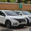 Honda HR-V 2022 vs 2021 – new RV compared to old RU generation, side-by-side gallery of both SUVs
