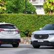 Honda HR-V 2022 vs 2021 – new RV compared to old RU generation, side-by-side gallery of both SUVs