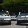 Honda HR-V 2022 vs 2021 – new RV compared to old RU generation, side-by-side gallery of both SUVs