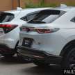 Honda HR-V 2022 vs 2021 – new RV compared to old RU generation, side-by-side gallery of both SUVs