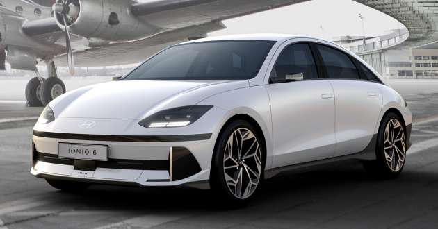 Hyundai Ioniq 6 EV – electric sedan gets smooth looks, 77.6 kWh battery, 482 km range, 0-100 km/h in 5.2 sec