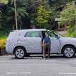 2023 Proton X90 – first official pics of the 6/7-seater SUV; 190 PS mild hybrid; 4 variants; previews in April