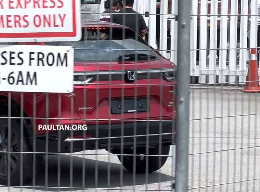 2022 Honda HR-V RS spied heading to showrooms 1481916
